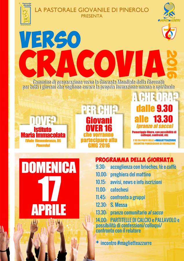 Verso Cracovia 2016 incontro di Aprile