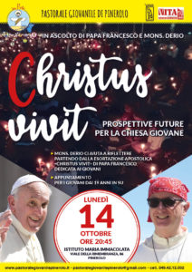 14 ottobre - riflettere su "Cristus Vivit" - Istituto Maria immacolata