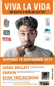 Serata Viva la Vida "Mi butto o non mi butto?" - Incontro all'ENGIM 14 novembre 20:45