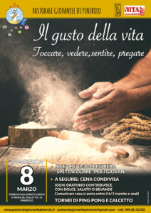 Locandina Preghiera spettacolare Preghiera Spettacolare "Il gusto della vita" 8 marzo